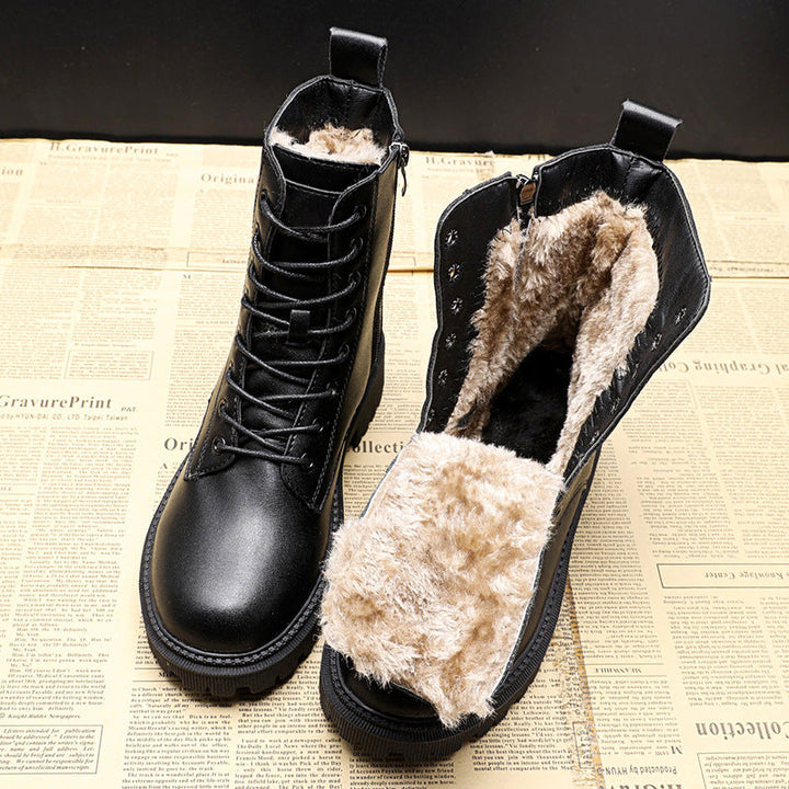 Warm gefütterte Winterschuhe