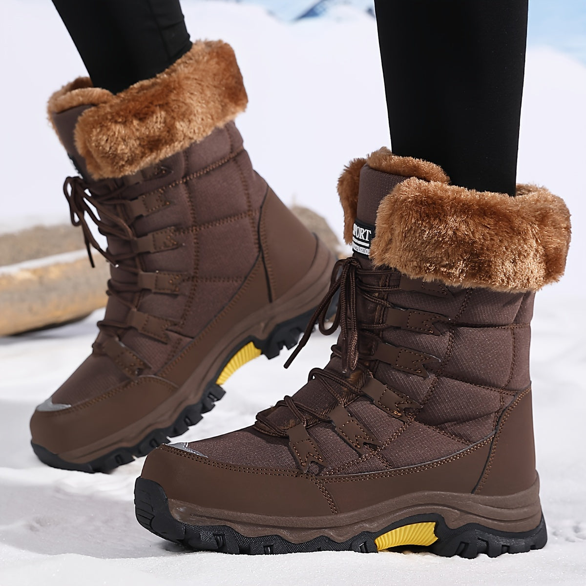 Warme Damen-Winterstiefel – bequem und stilvoll für kalte Tage