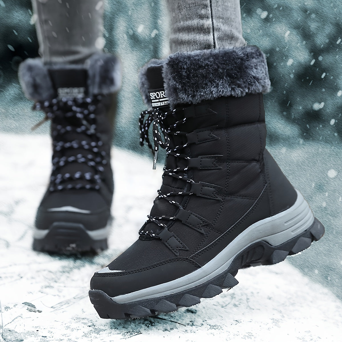 Warme Damen-Winterstiefel – bequem und stilvoll für kalte Tage