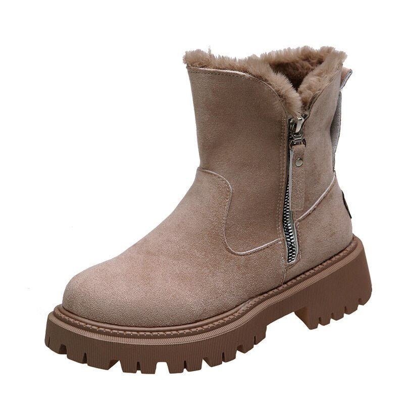 Warme Winter-Schneestiefel