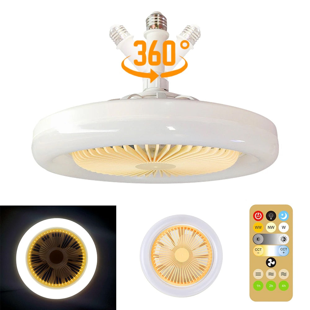 Deckenventilator mit einstellbarer Beleuchtung