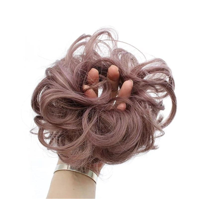 Messy-Bun-Haargummi aus Kunsthaar
