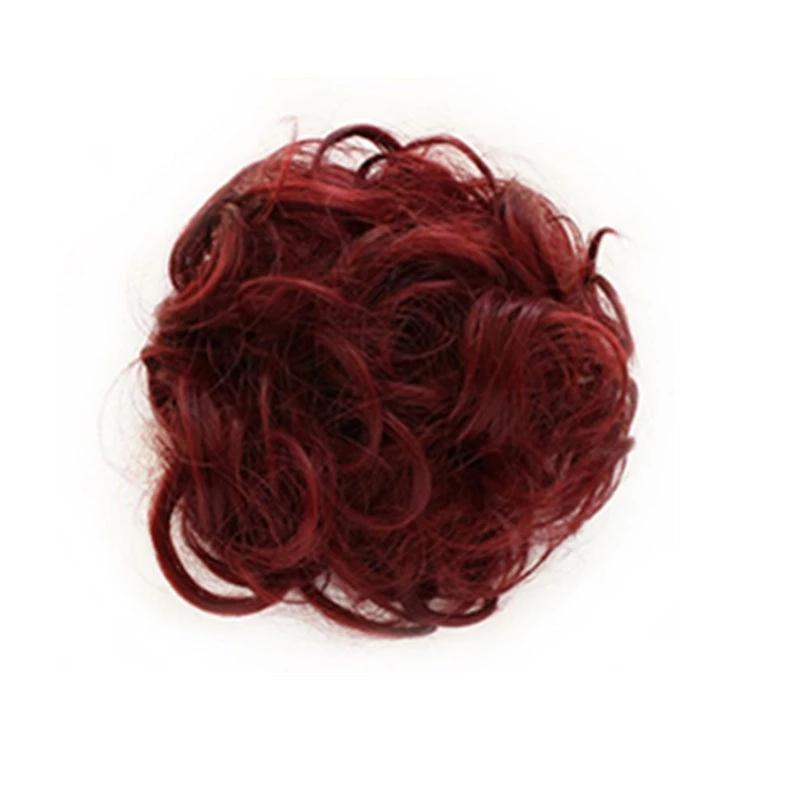 Messy-Bun-Haargummi aus Kunsthaar