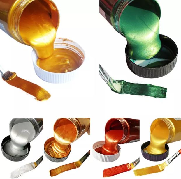 Metallic-Acrylfarbe