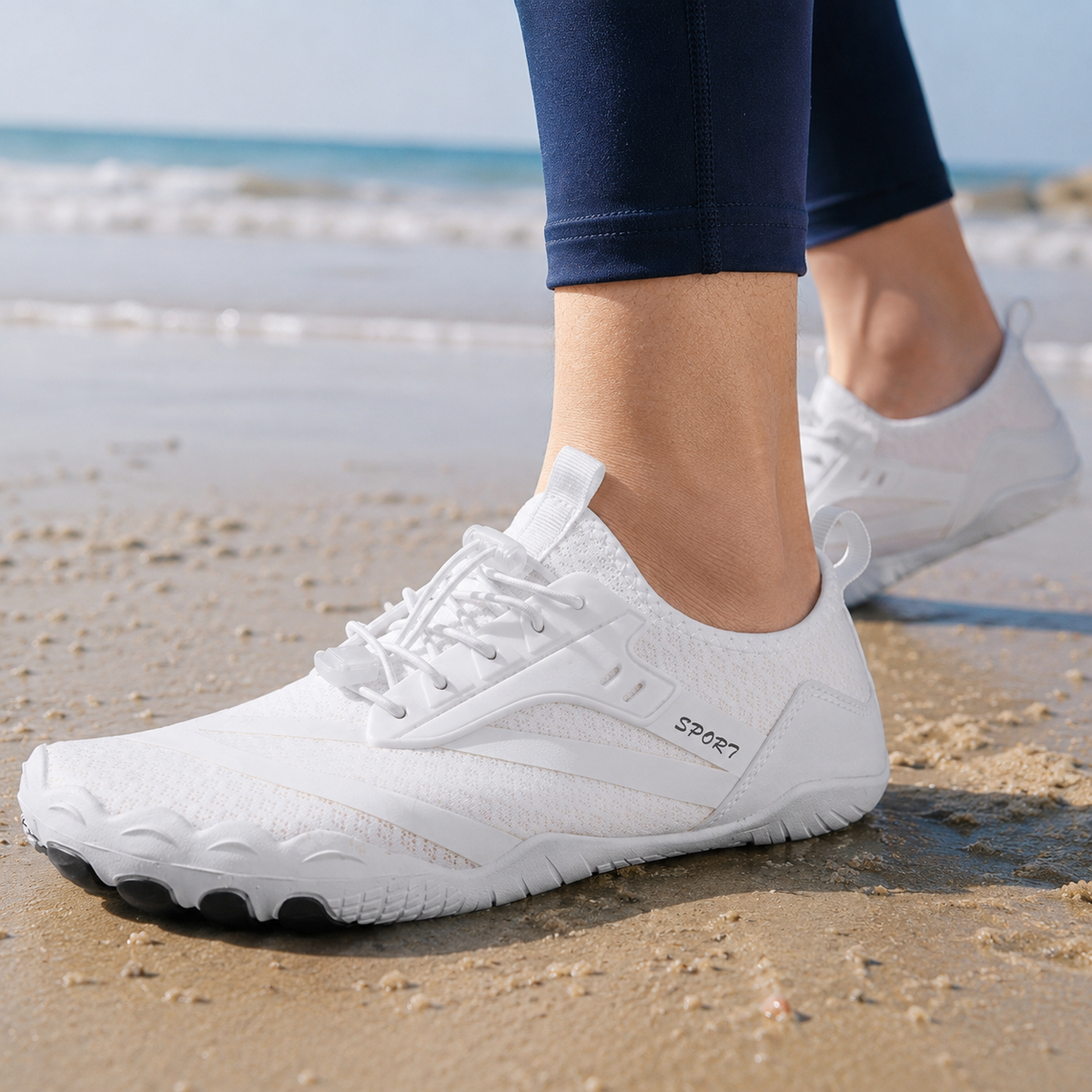 Barfuss-Wasserschuhe | Schnelltrocknende, rutschfeste Strandschuhe