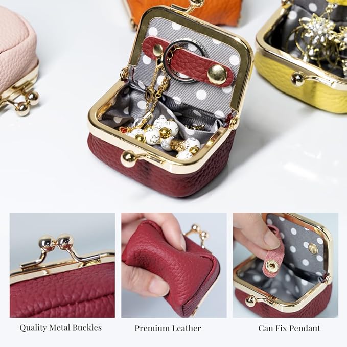 Mini Edelstein- und Schmuck-Portemonnaie-Box