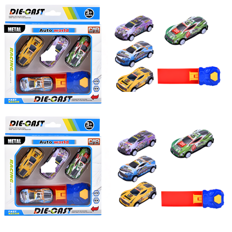 Mini Katapult-Spielzeugauto-Set für Kinder
