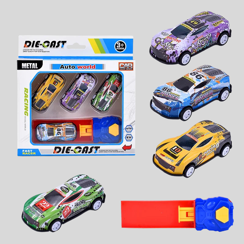 Mini Katapult-Spielzeugauto-Set für Kinder