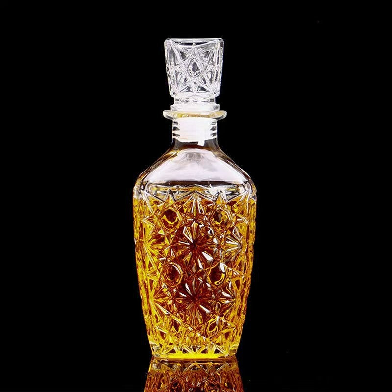 Mini Vintage Glasdekanter