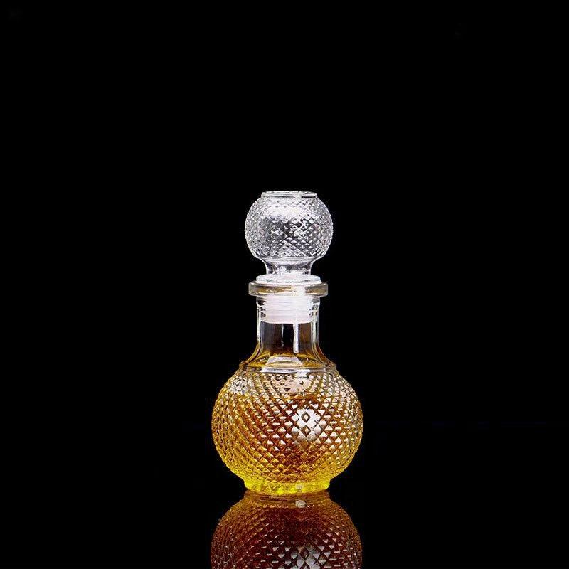 Mini Vintage Glasdekanter