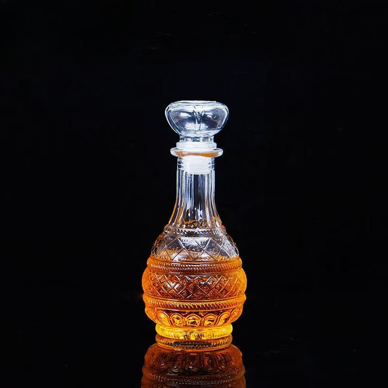 Mini Vintage Glasdekanter