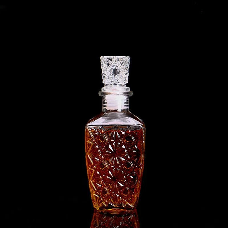 Mini Vintage Glasdekanter