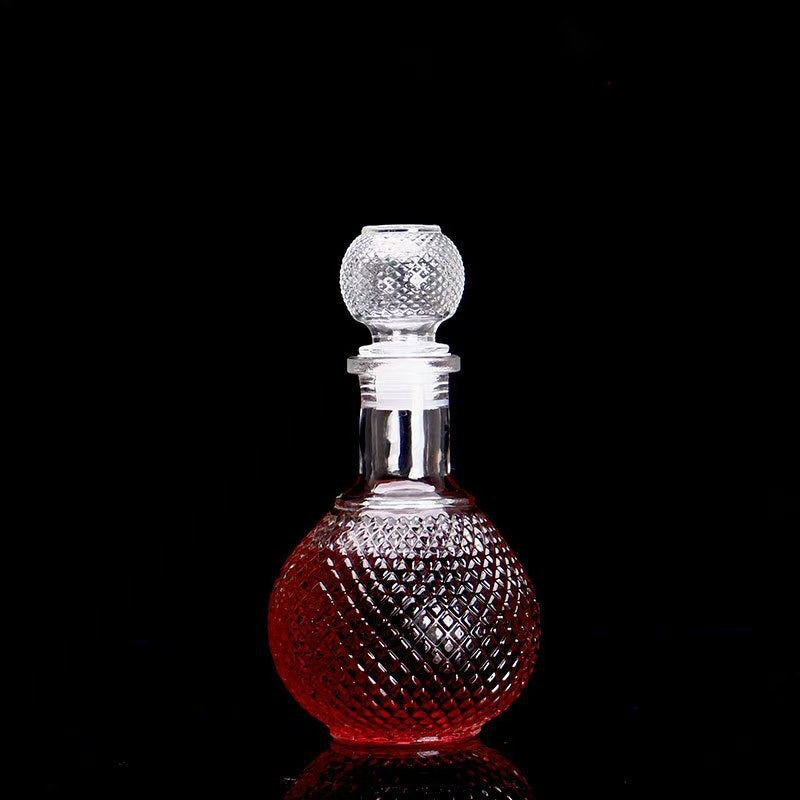 Mini Vintage Glasdekanter