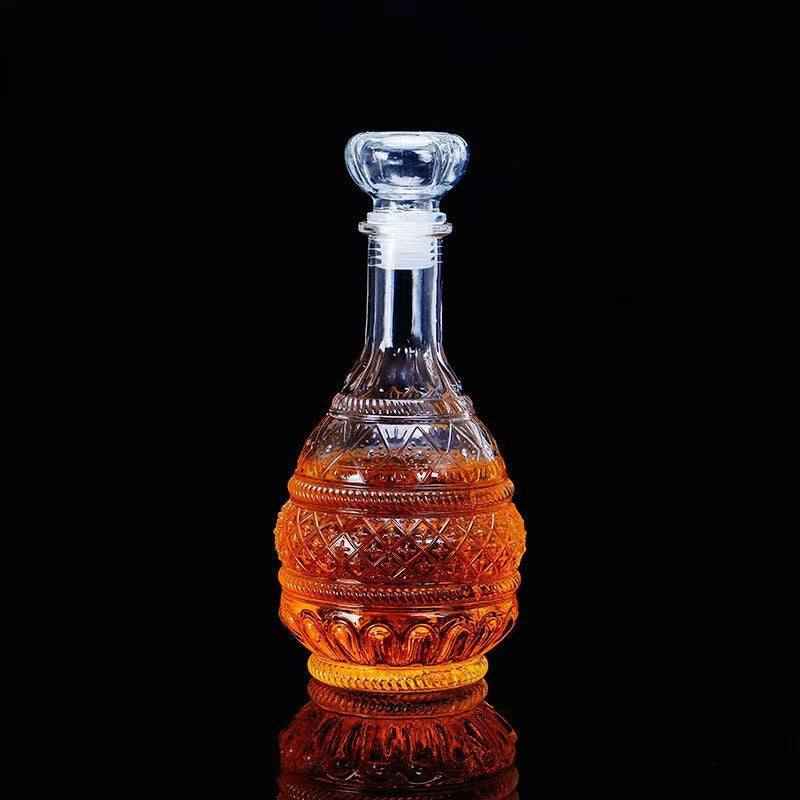 Mini Vintage Glasdekanter