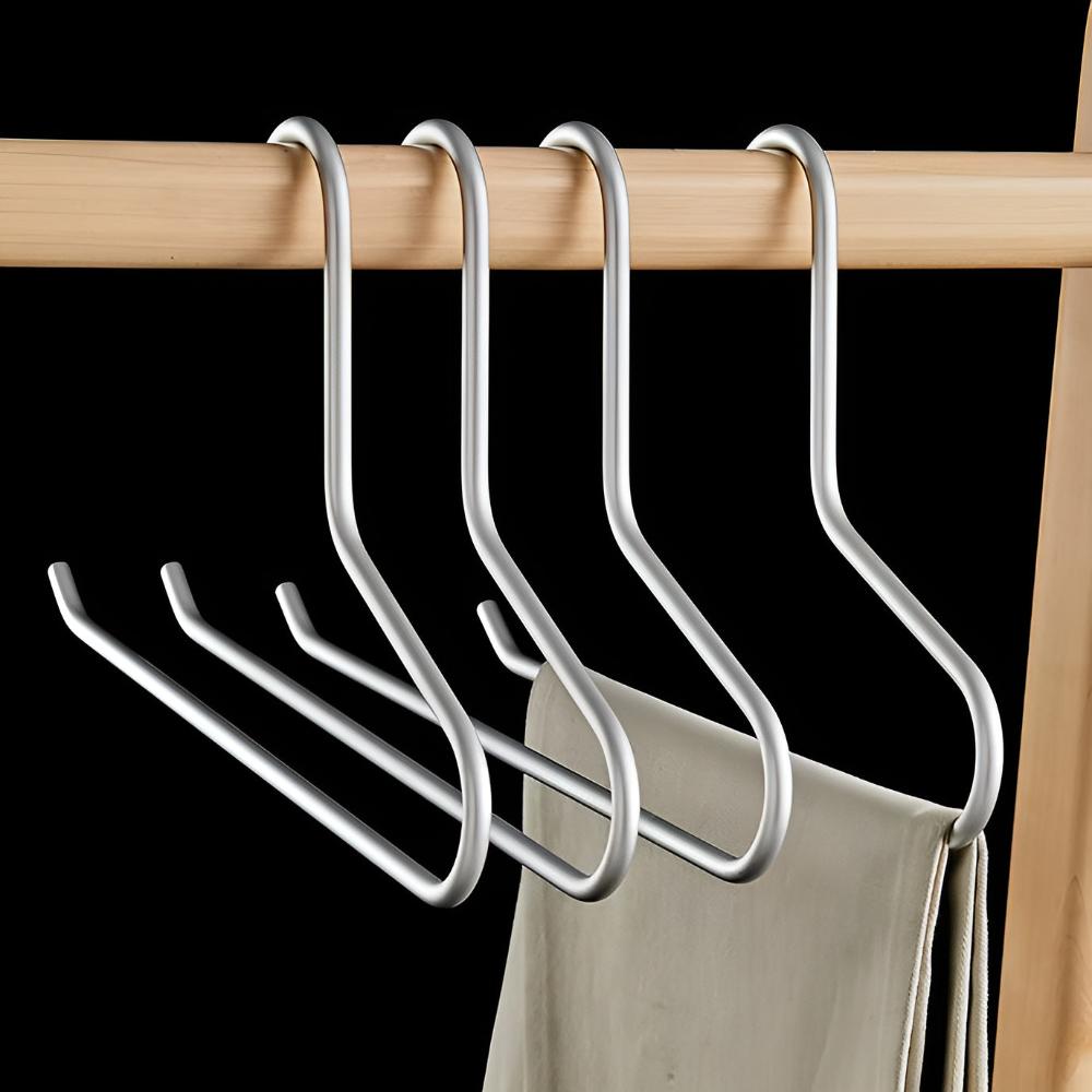 Minimalistische Metall-Kleiderbügel | 5 Stück