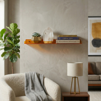 Modernes Acryl-Wandregal für Wohnzimmer, Badezimmer und Schlafzimmer