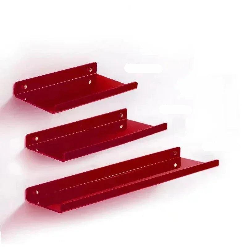Modernes Acryl-Wandregal für Wohnzimmer, Badezimmer und Schlafzimmer