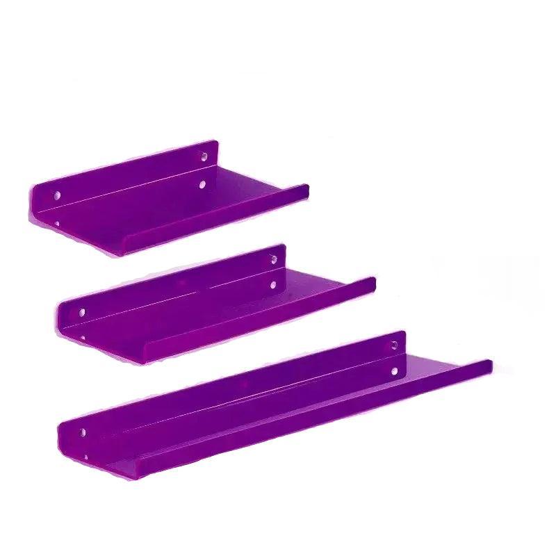 Modernes Acryl-Wandregal für Wohnzimmer, Badezimmer und Schlafzimmer