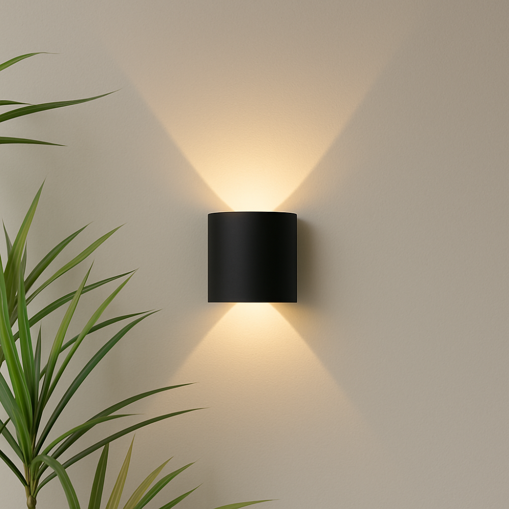 Moderne Innen- und Aussenwandleuchte – minimalistische LED-Wandleuchte