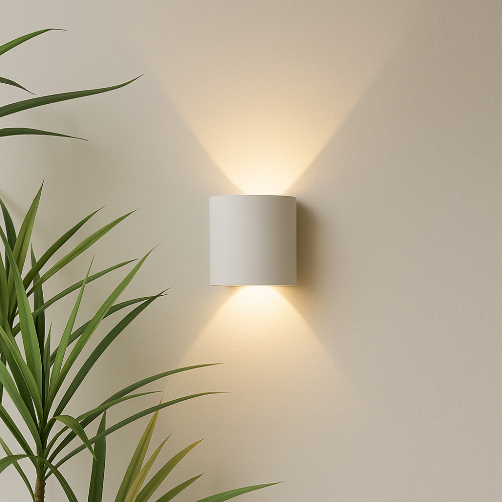 Moderne Innen- und Aussenwandleuchte – minimalistische LED-Wandleuchte