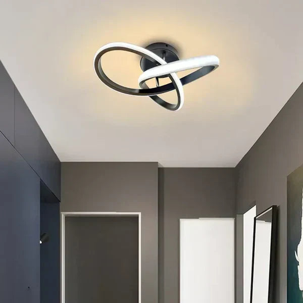 Moderne, energiesparende LED-Deckenlampe