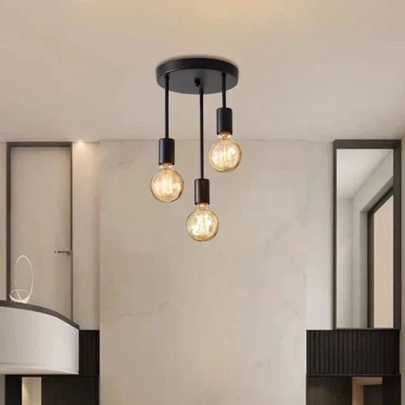 Moderne industrielle Deckenlampe