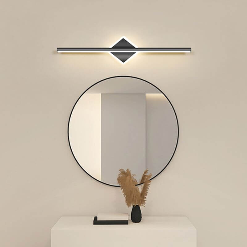 Moderne LED-Wandleuchte, rundes/eckiges Design