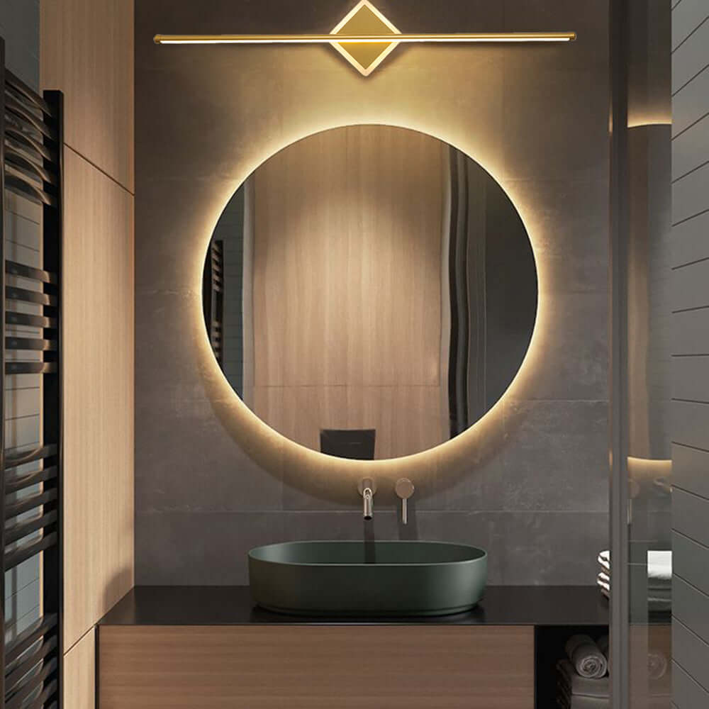 Moderne LED-Wandleuchte, rundes/eckiges Design