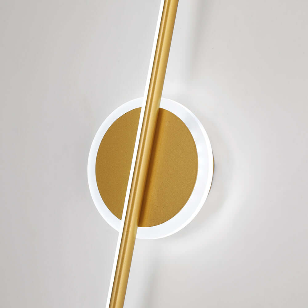 Moderne LED-Wandleuchte, rundes/eckiges Design