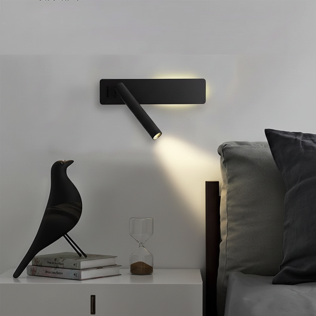 Moderne LED-Wandleseleuchte – Verstellbar und stilvoll