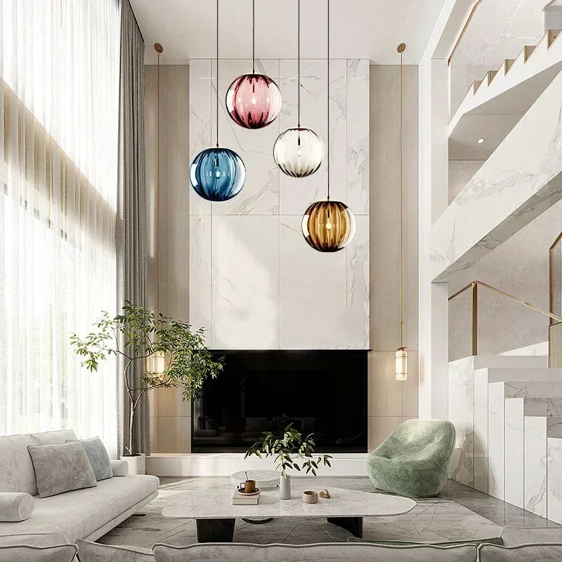 Moderne LED-Pendelleuchte