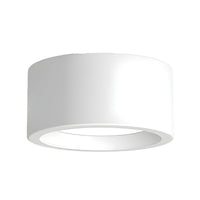 Moderne LED-Deckenleuchte – Runde Form und warmes LED-Licht | Stimmungsvolle Beleuchtung für jeden Raum