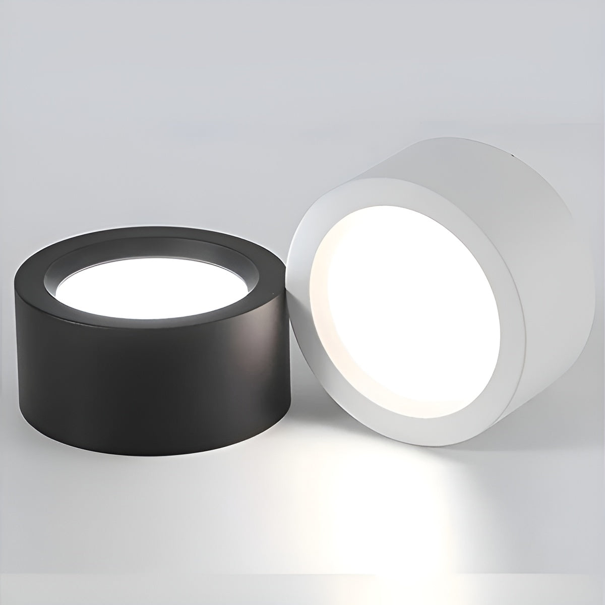 Moderne LED-Deckenleuchte – Runde Form und warmes LED-Licht | Stimmungsvolle Beleuchtung für jeden Raum