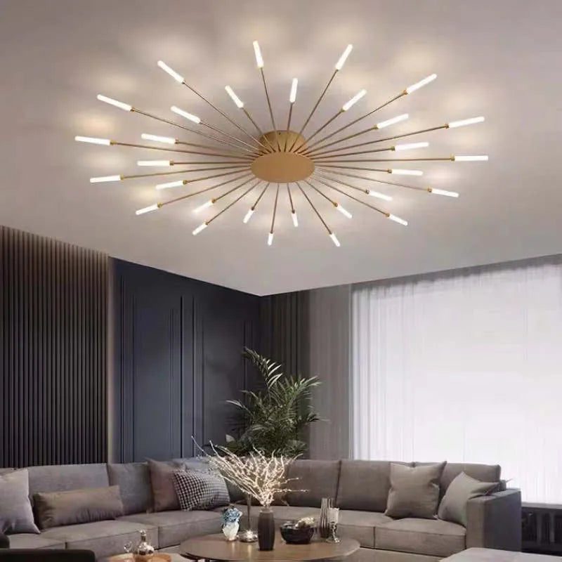 Moderne LED-Deckenleuchte