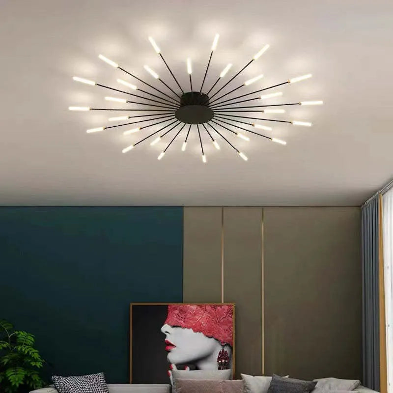 Moderne LED-Deckenleuchte