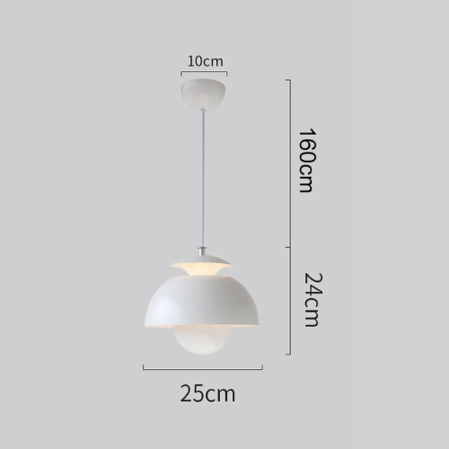Moderne skandinavische LED-Pendelleuchte für das Zuhause