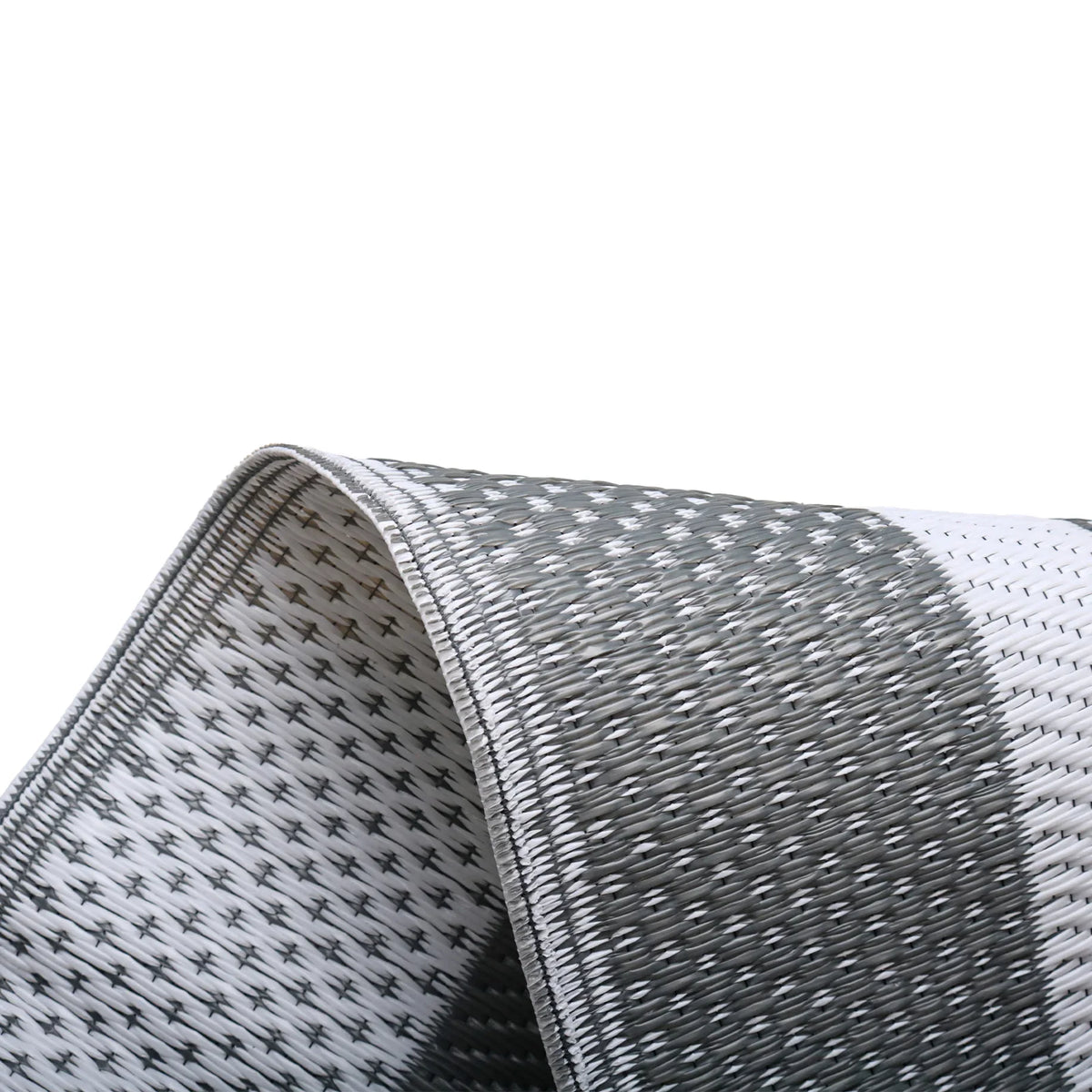 Moderner rechteckiger Outdoor-Teppich