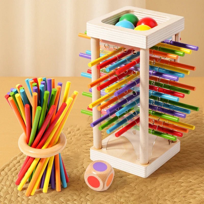 Montessori-Rechenstäbchen für Kinder zum pädagogischen Lernen