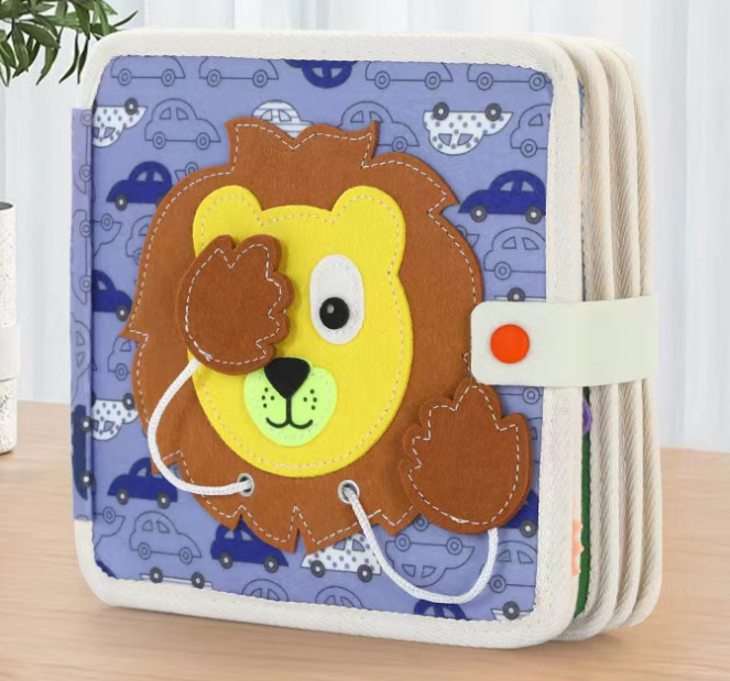 Montessori Stoff-Aktivitätsbuch