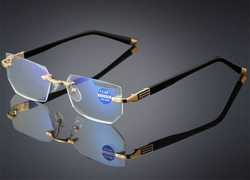 Multifokale Blaulichtfilter-Lesebrille