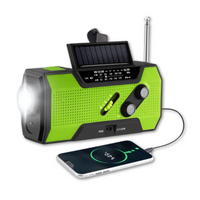 Multifunktionales Notfallradio mit 4000-mAh-Akku