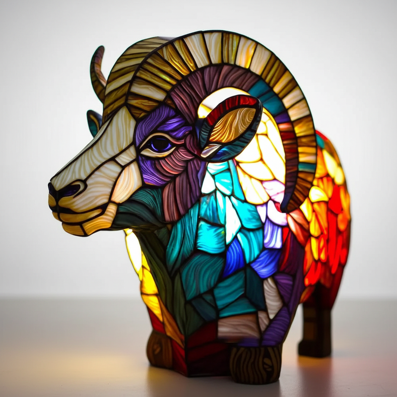 Künstlerische Tier-Tischlampe