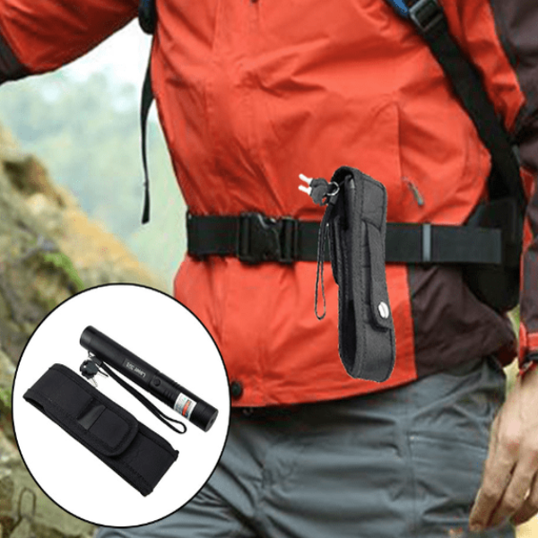 Leistungsstarker Laserpointer mit einstellbarem Fokus