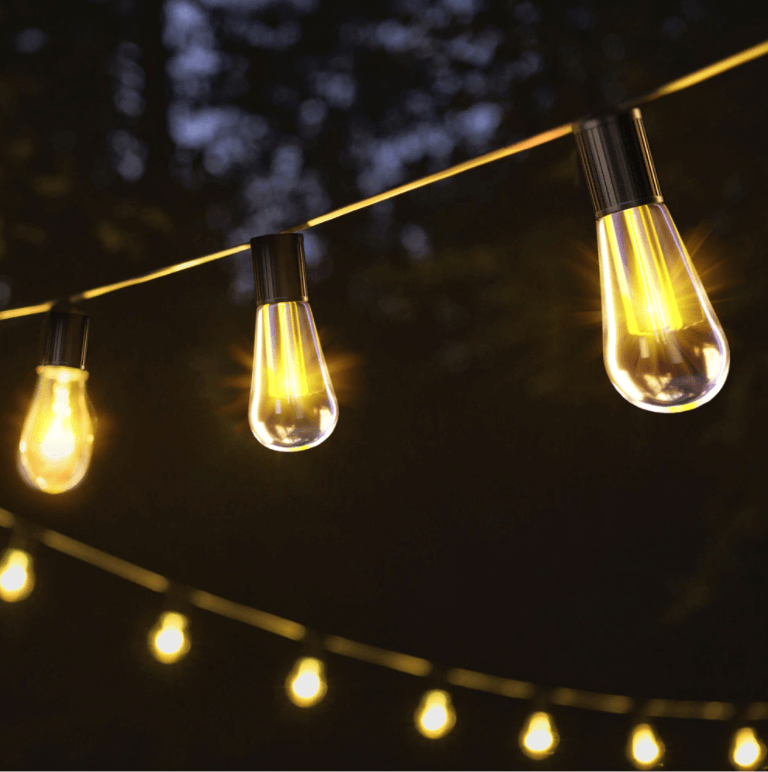Solar-LED-Lichterkette für den Aussenbereich