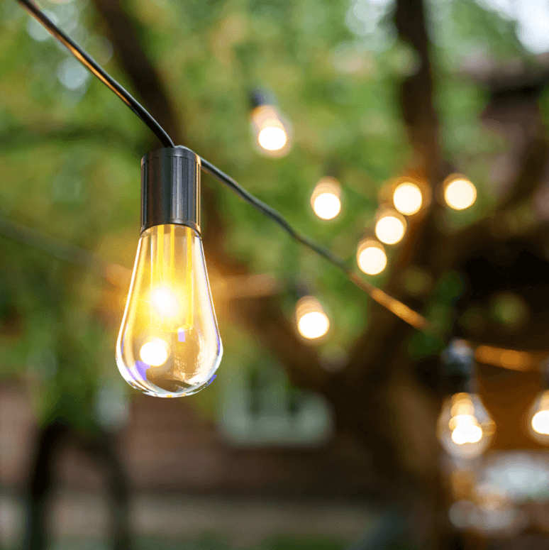 Solar-LED-Lichterkette für den Aussenbereich