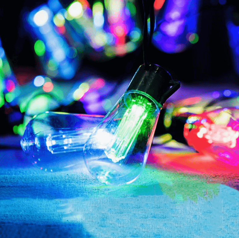 Solar-LED-Lichterkette für den Aussenbereich