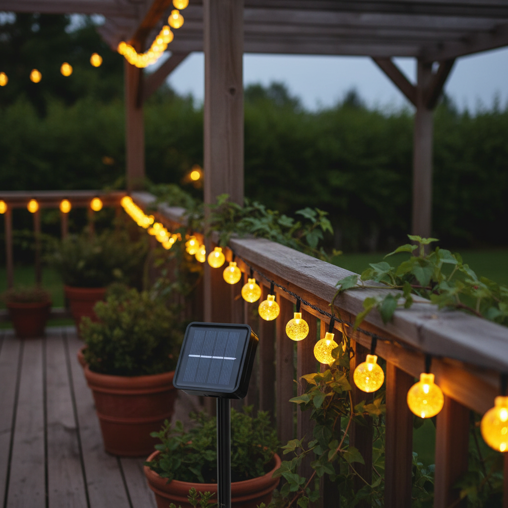Solar-LED-Lichterkette