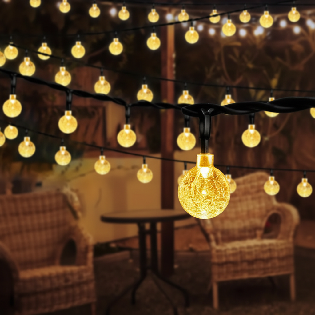Solar-LED-Lichterkette