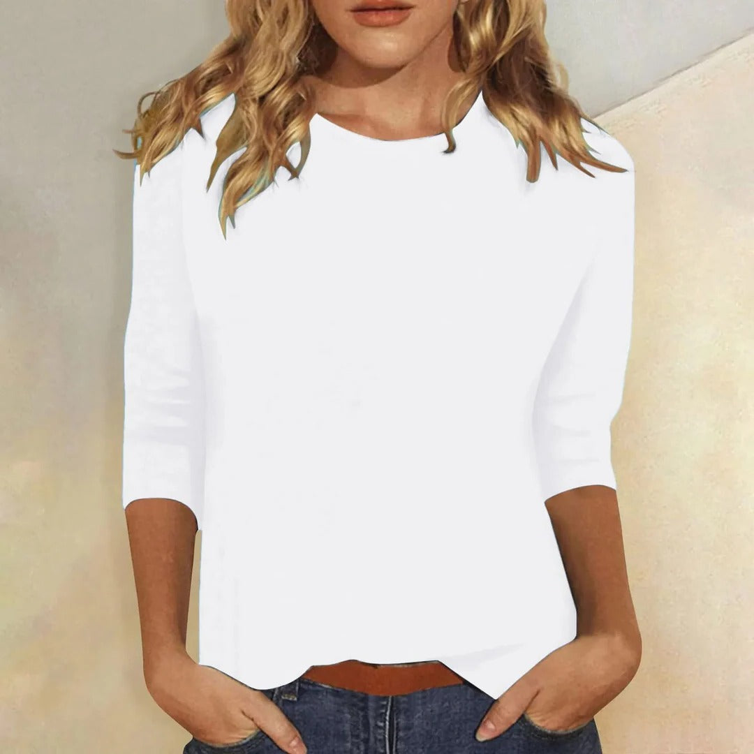 Damen T-Shirt mit 3/4-Arm
