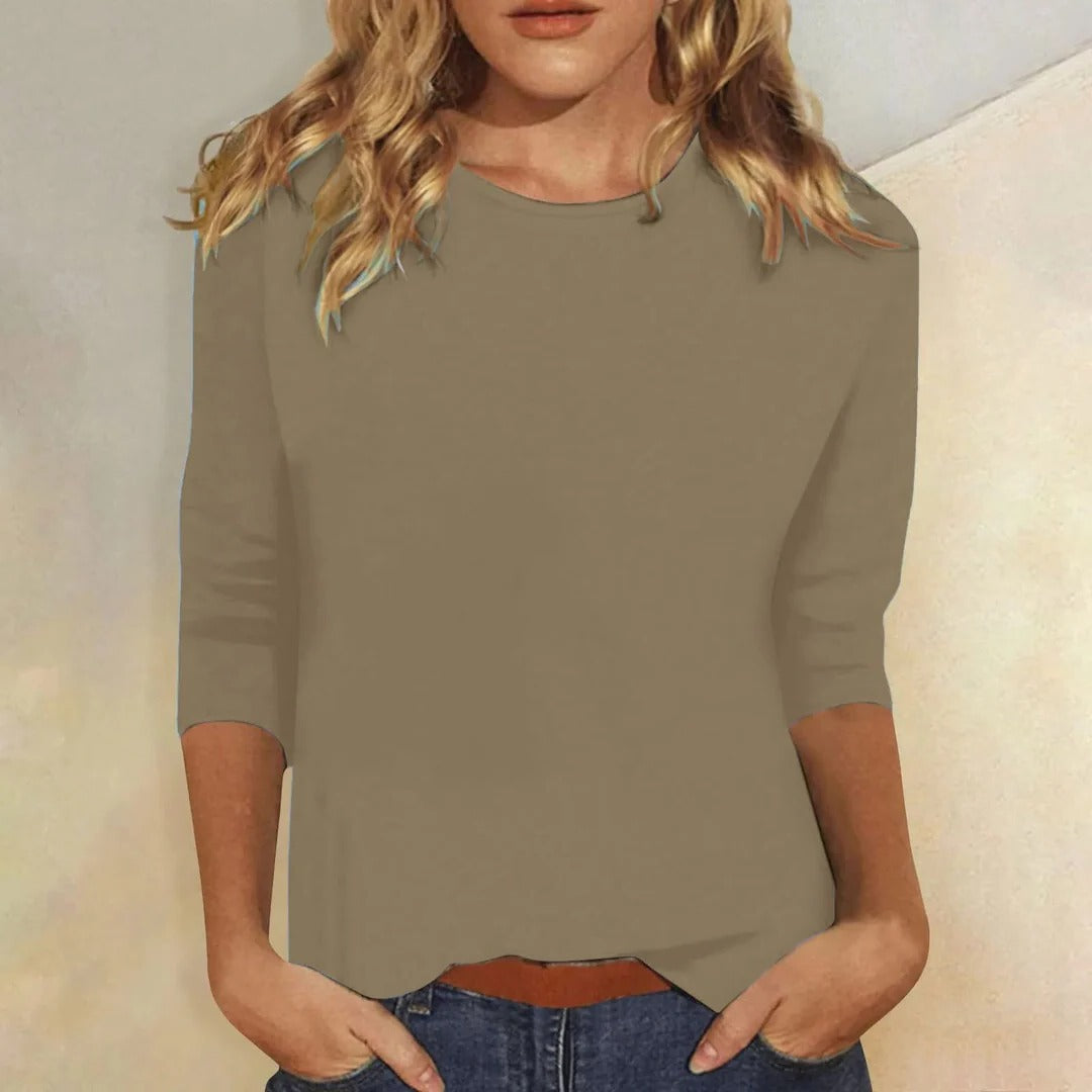 Damen T-Shirt mit 3/4-Arm
